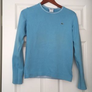 Lacoste cotton crewneck sweater